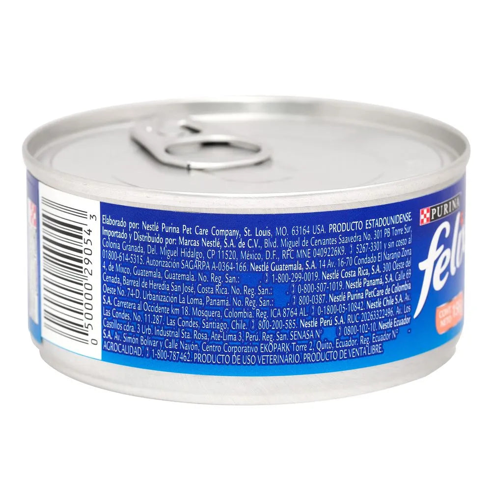 Alimento Húmedo Gato Felix Filetes Salmon En Salsa - 156 Gr