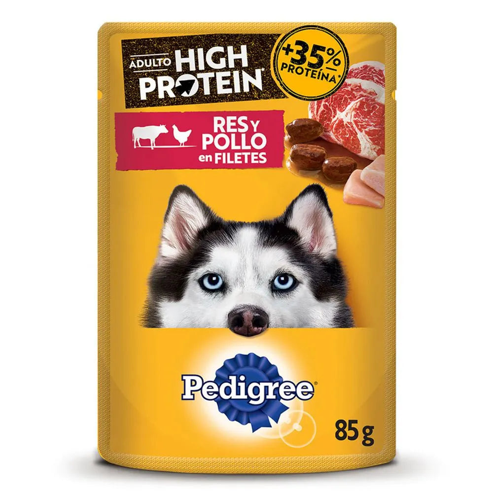Alimento Humedo Adulto Res Pollo Filete PEDIGREE 85 gr