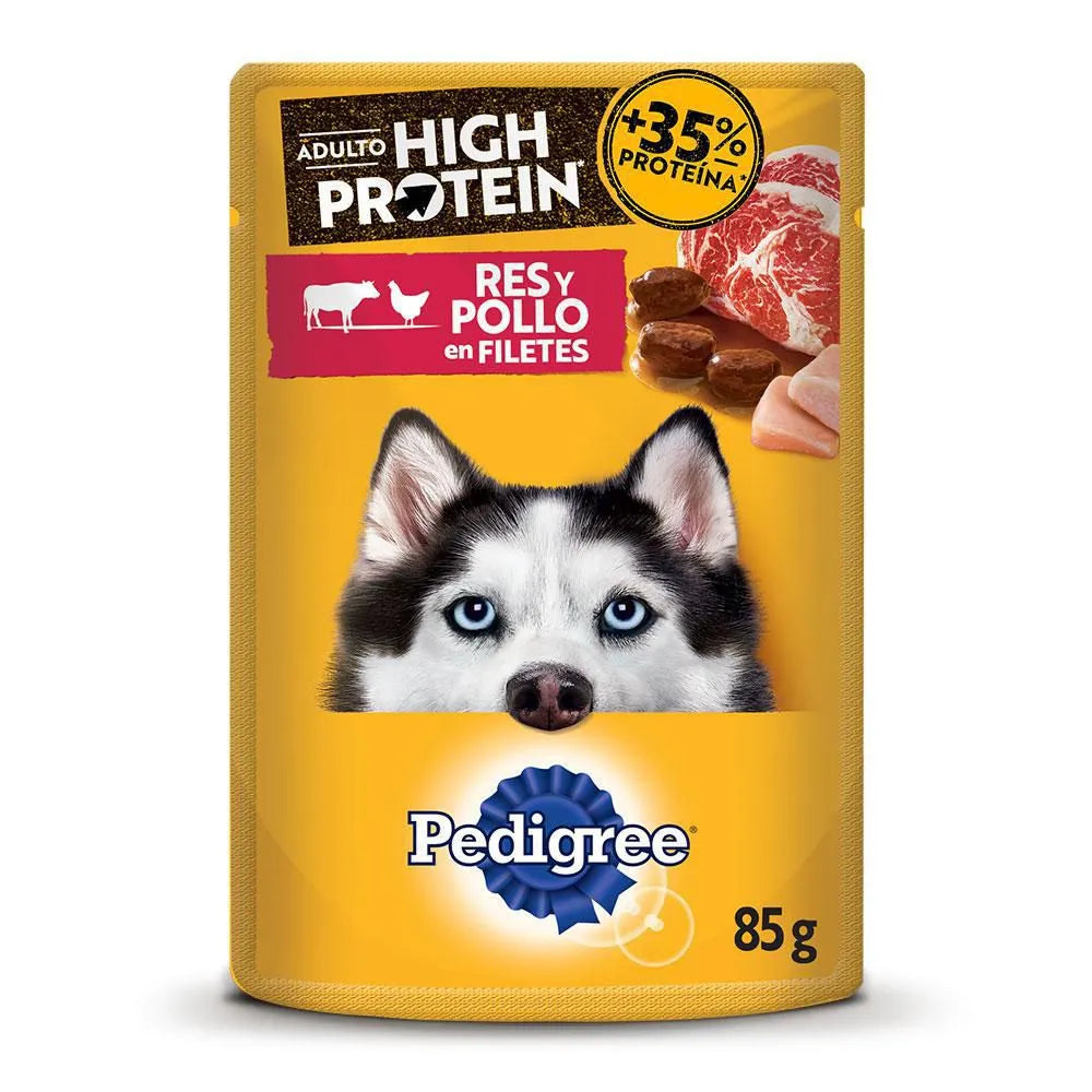 Alimento Humedo Adulto Res Pollo Filete PEDIGREE 85 gr