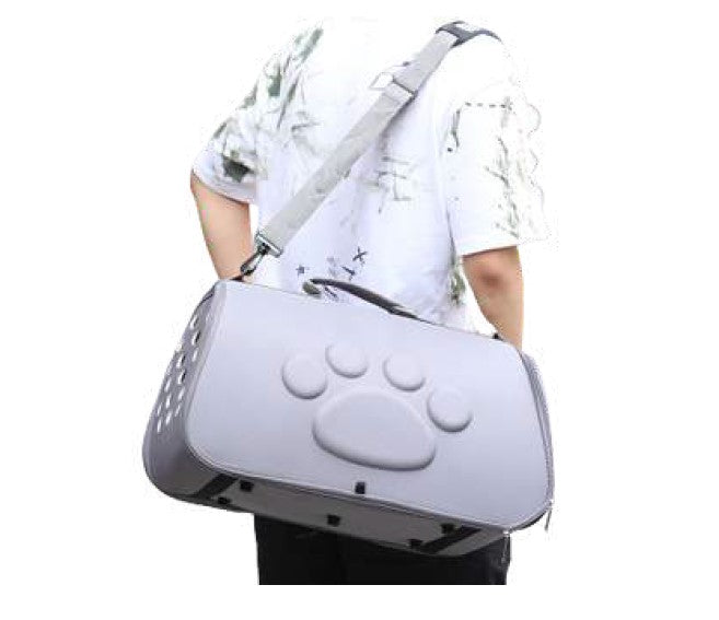 Bolso plegable con huellita