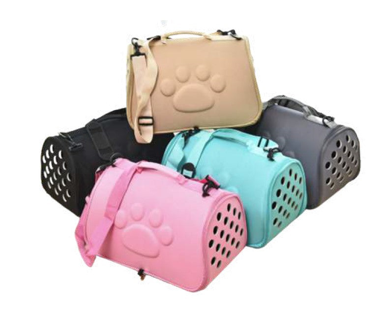Bolso plegable con huellita