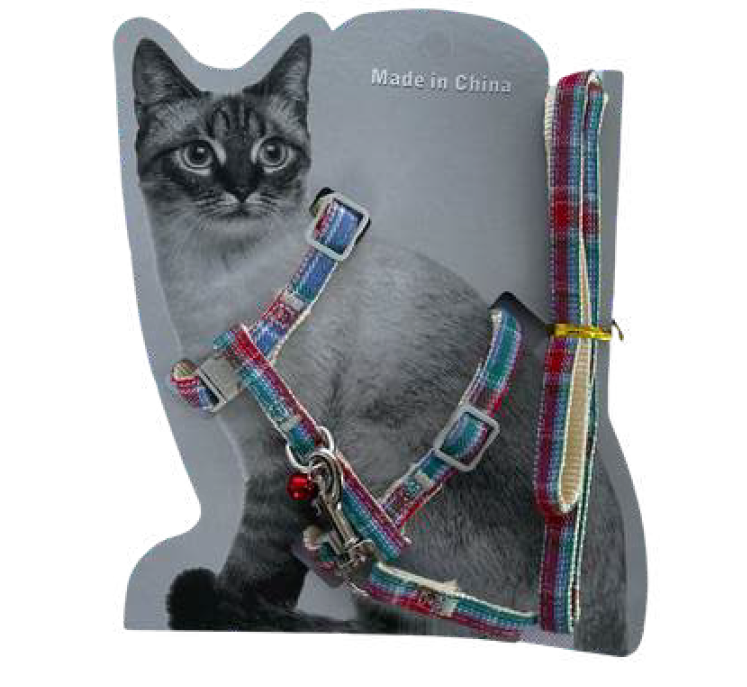 Arnés Sencillo Multicolor Gato o Perro Pequeño
