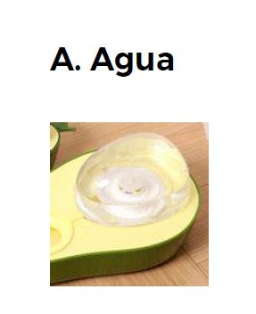 Comedero y dispensador de agua Aguacate