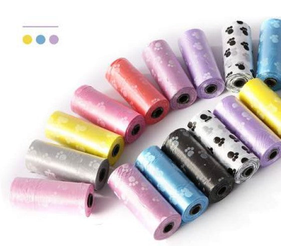 Bolsas de Colores para Recoger Popó de Perro