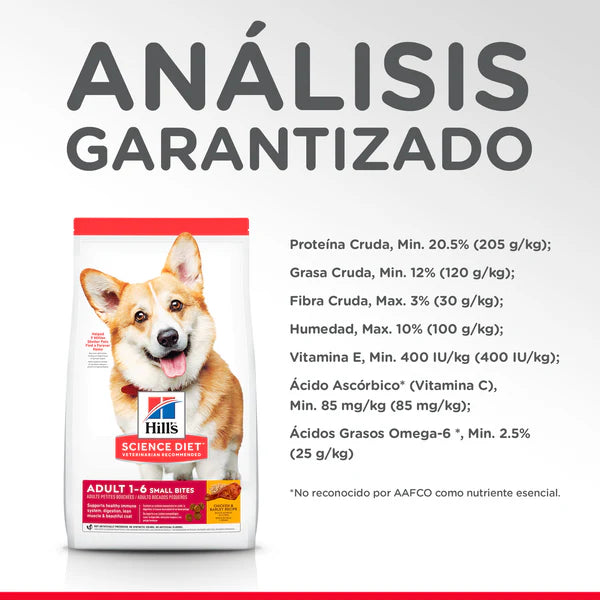 Comida para perro Hills Adulto Small Bites