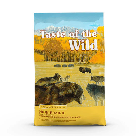 ALIMENTO PARA PERRO TASTE OF THE WILD HIGH PRAIRIE ADULTO "Bisonte Asado y Venado Asado"
