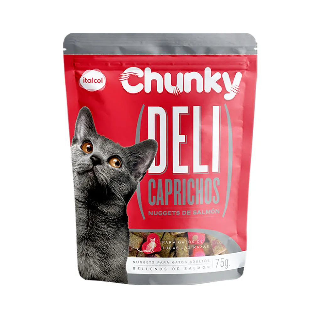 Snack Para Gato Chunky Delicaprichos - 75 Gr