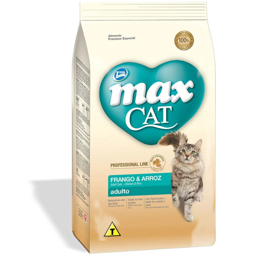 Max Cat Adultos Pollo y Arroz