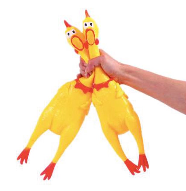 Pollo con sonido