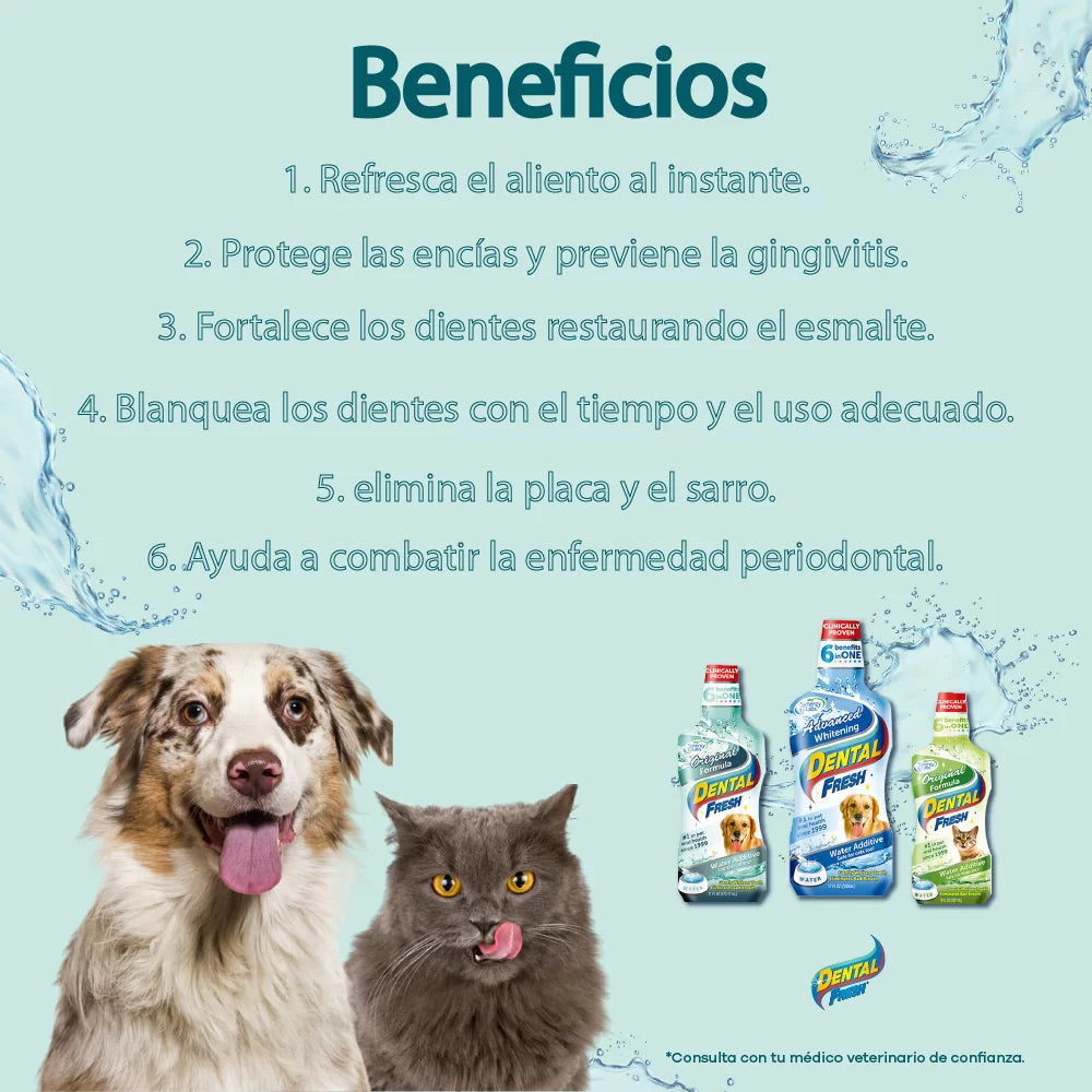 Spray Oral Dental Fresh Original Gatos & Perros 4oz