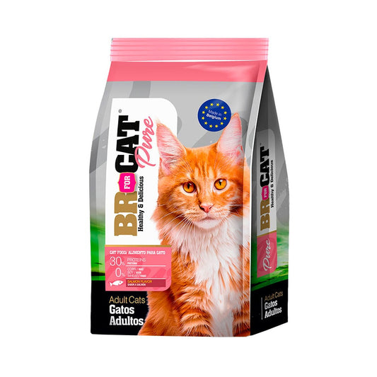 BR for CAT Pure Gatos Adultos Sabor Salmón