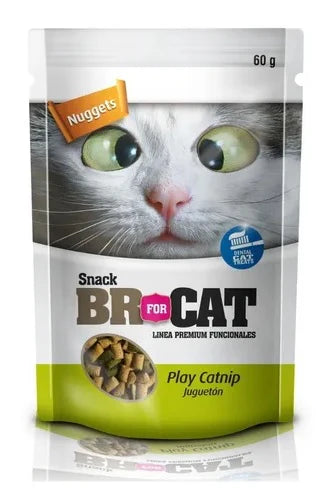 BR FOR CAT SNACKS PLAY CATNIP X 60 GR